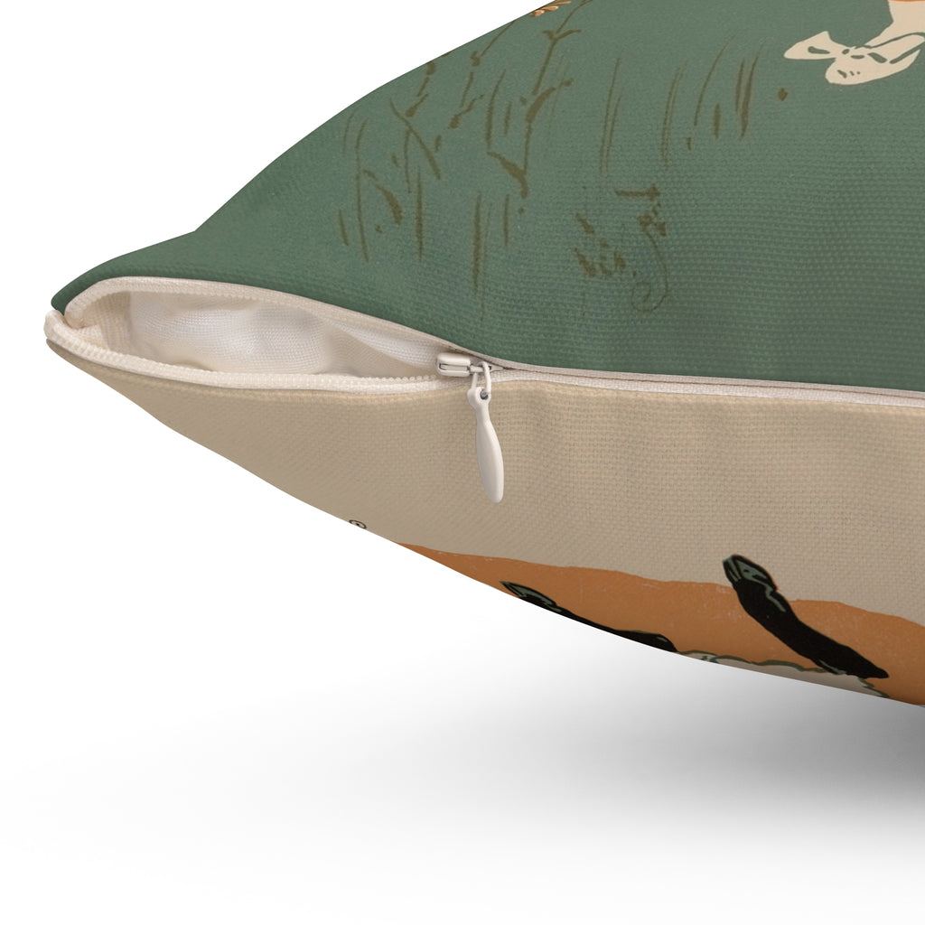 Little Bo Peep Throw Pillow