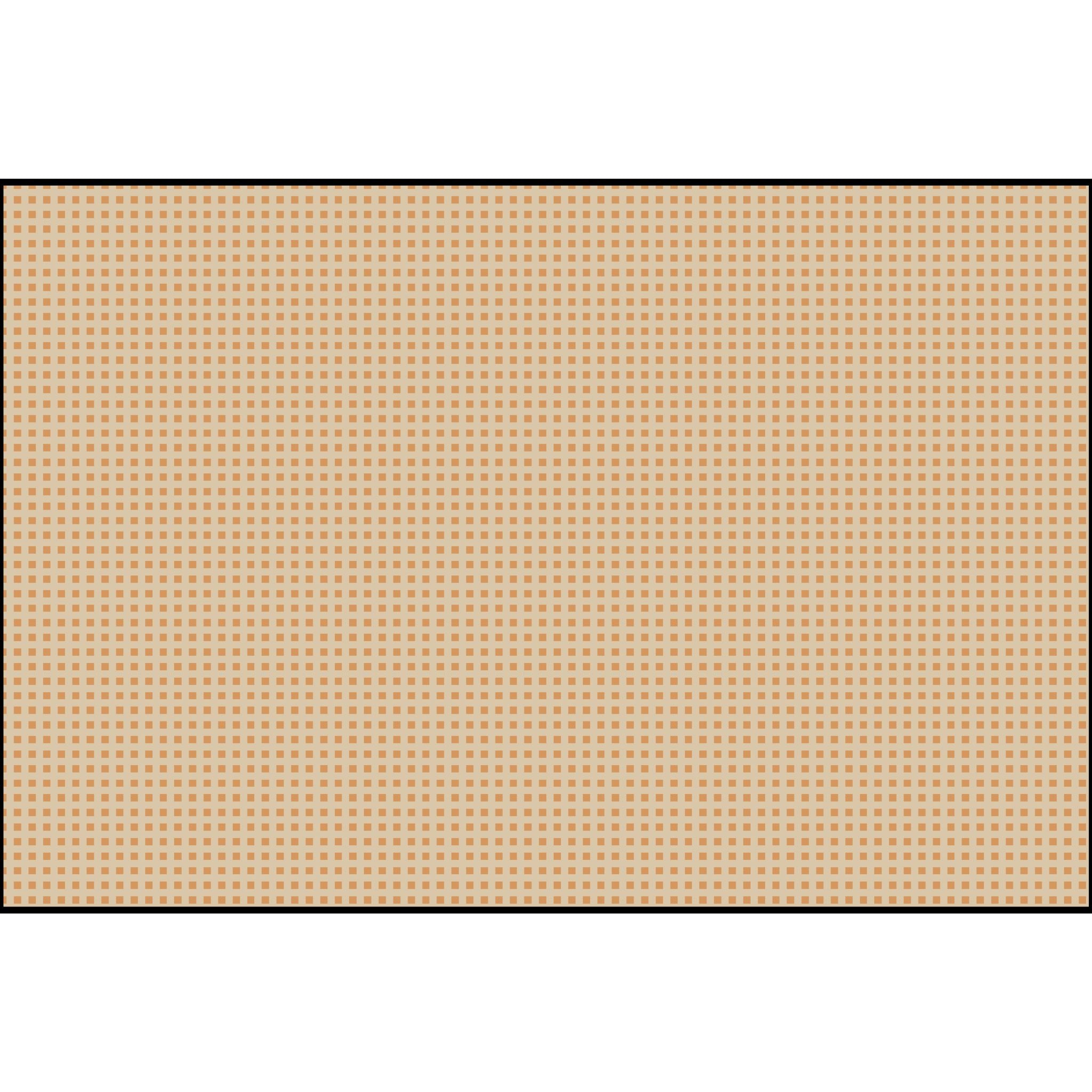 Checks - Gold on Cream