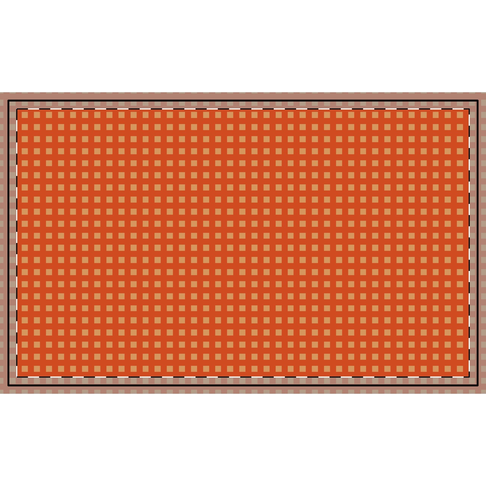 Checks - Gold on Orange