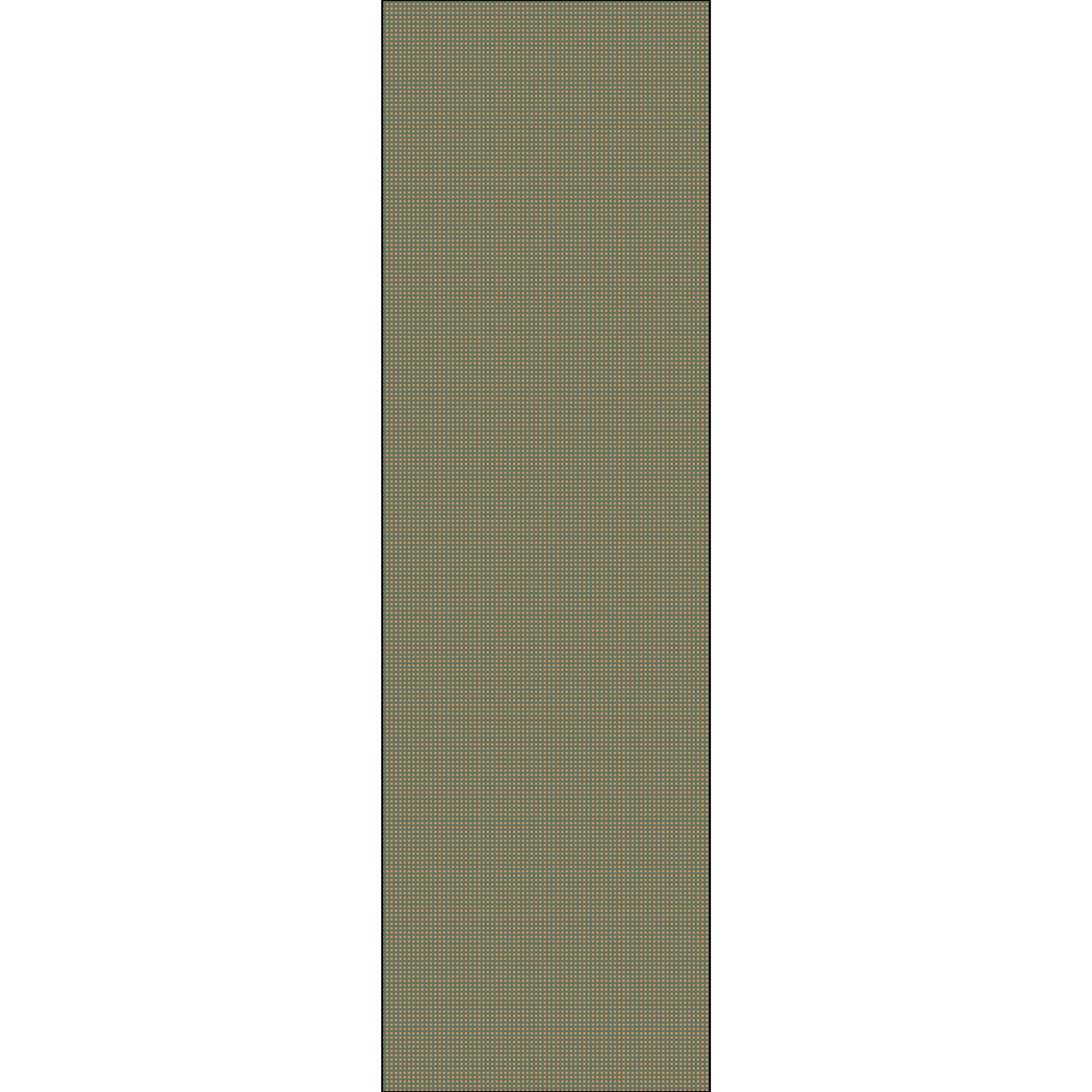 Checks - Gold on Teal