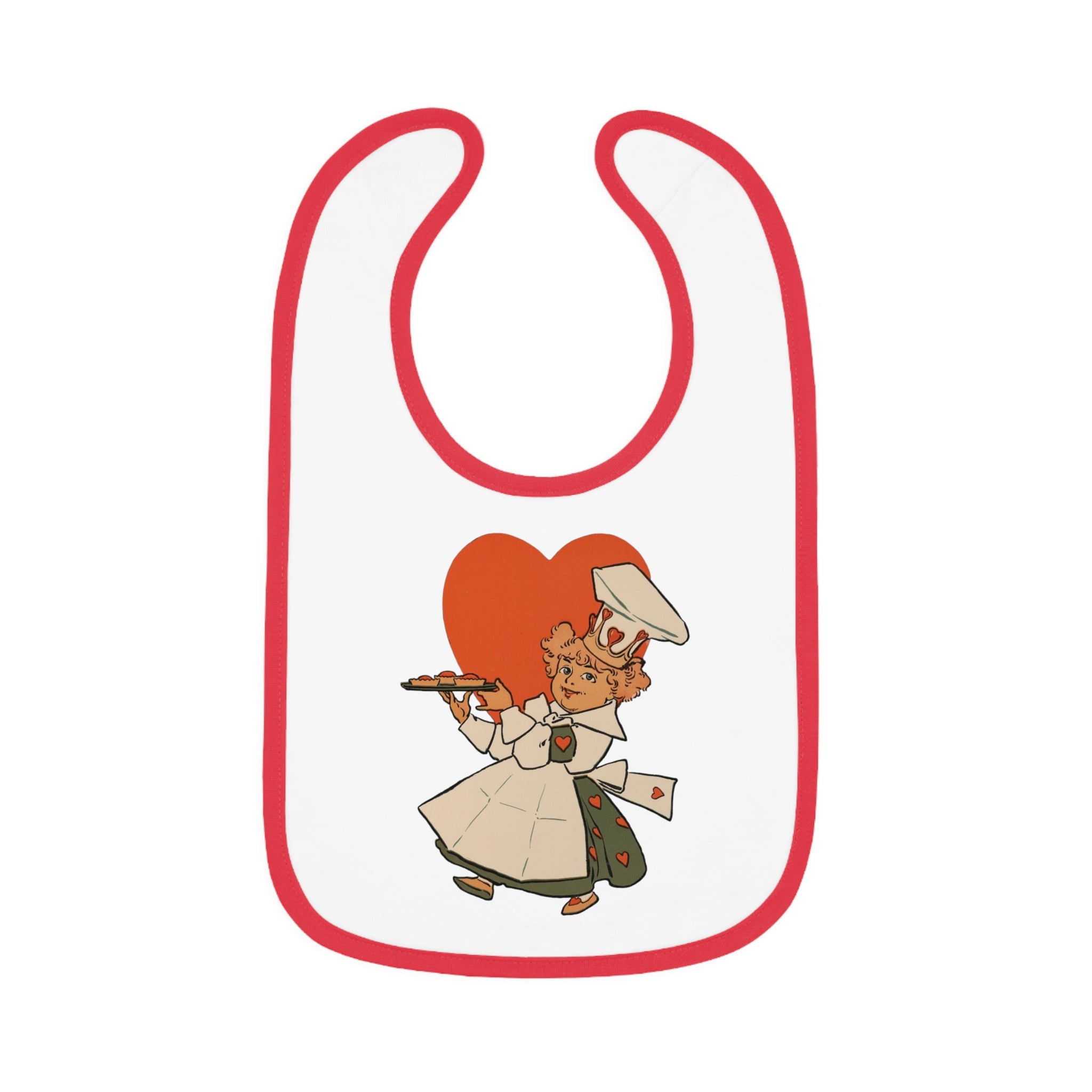 Queen of Hearts Baby Bib