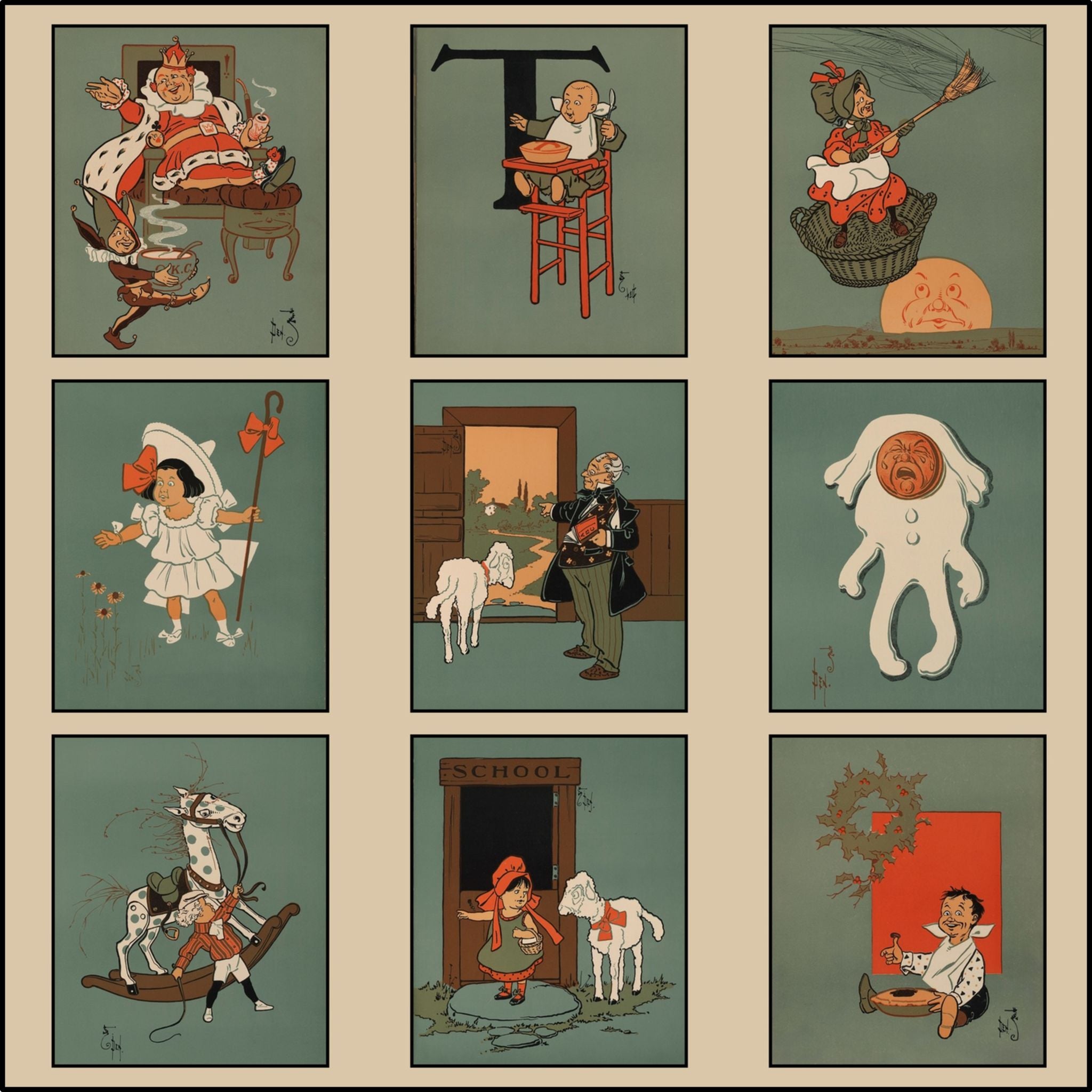 Mother Goose Panels 1