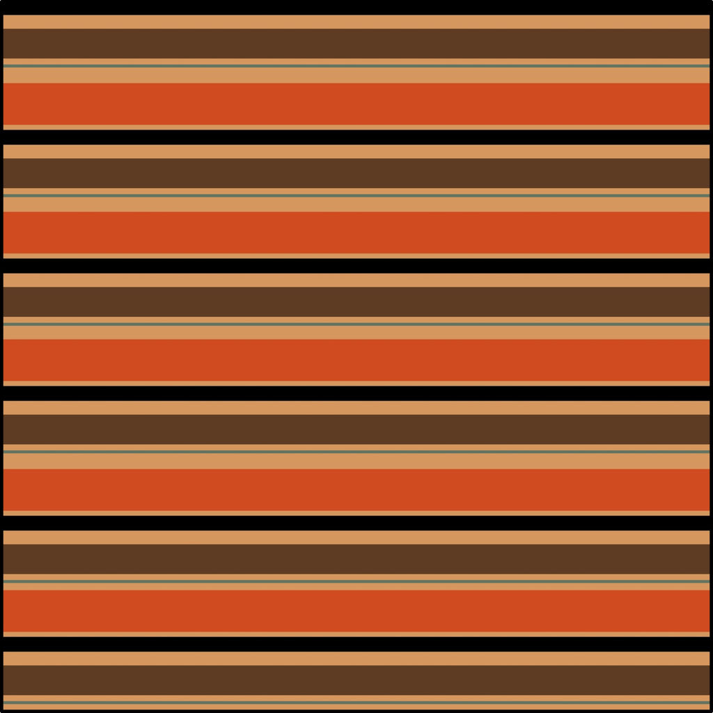Stripes - Orange and Gold
