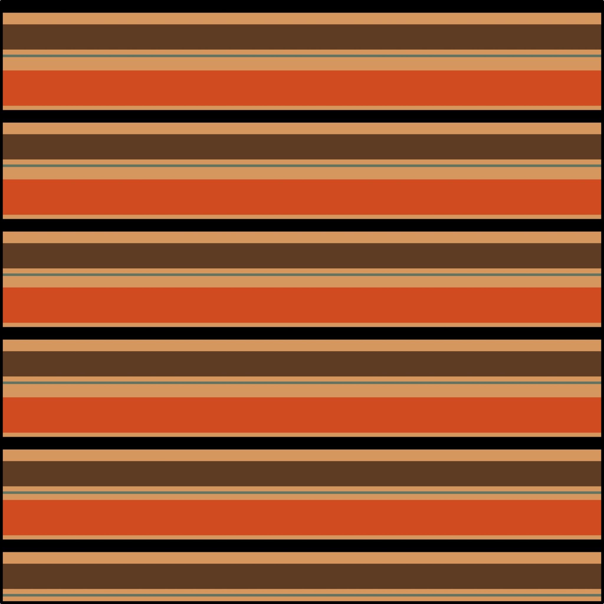 Stripes - Orange and Gold