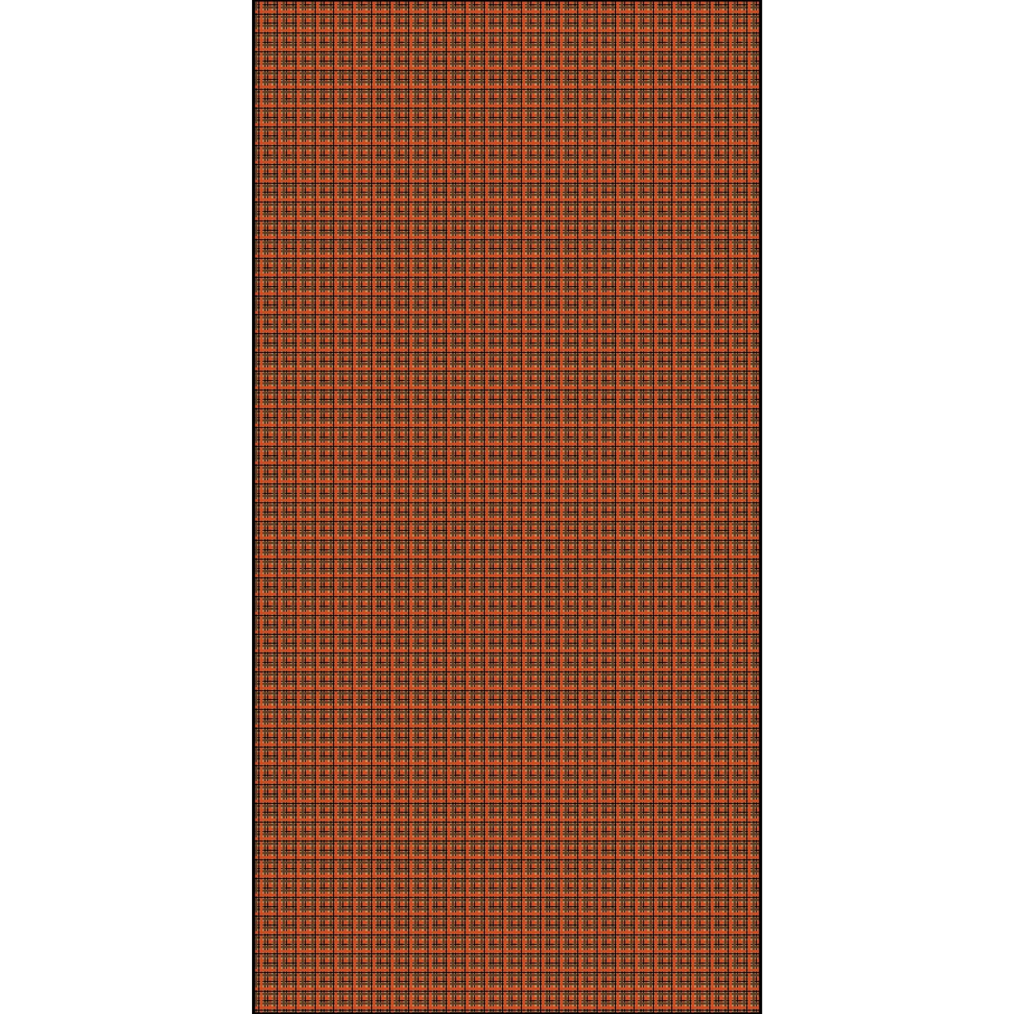 Plaid - Orange and Brown