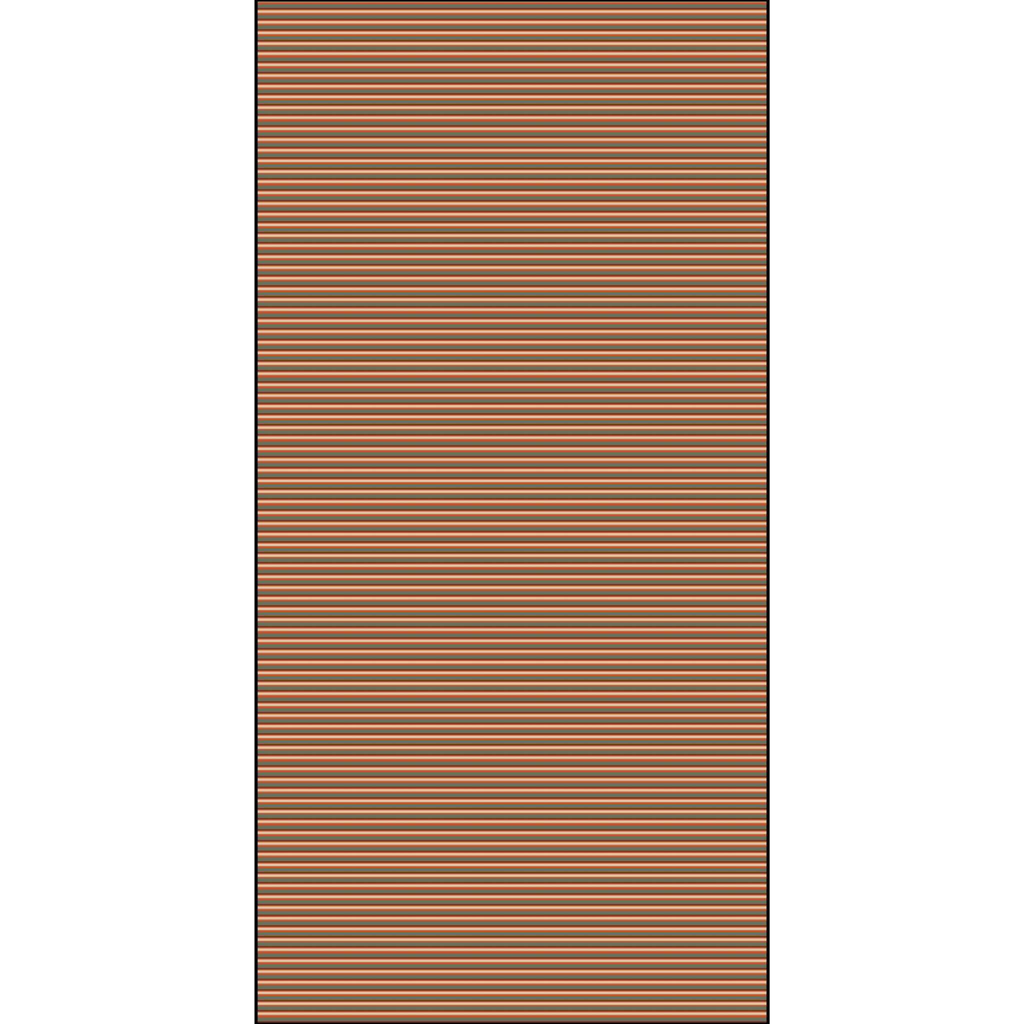 Stripes - Teal and Cream