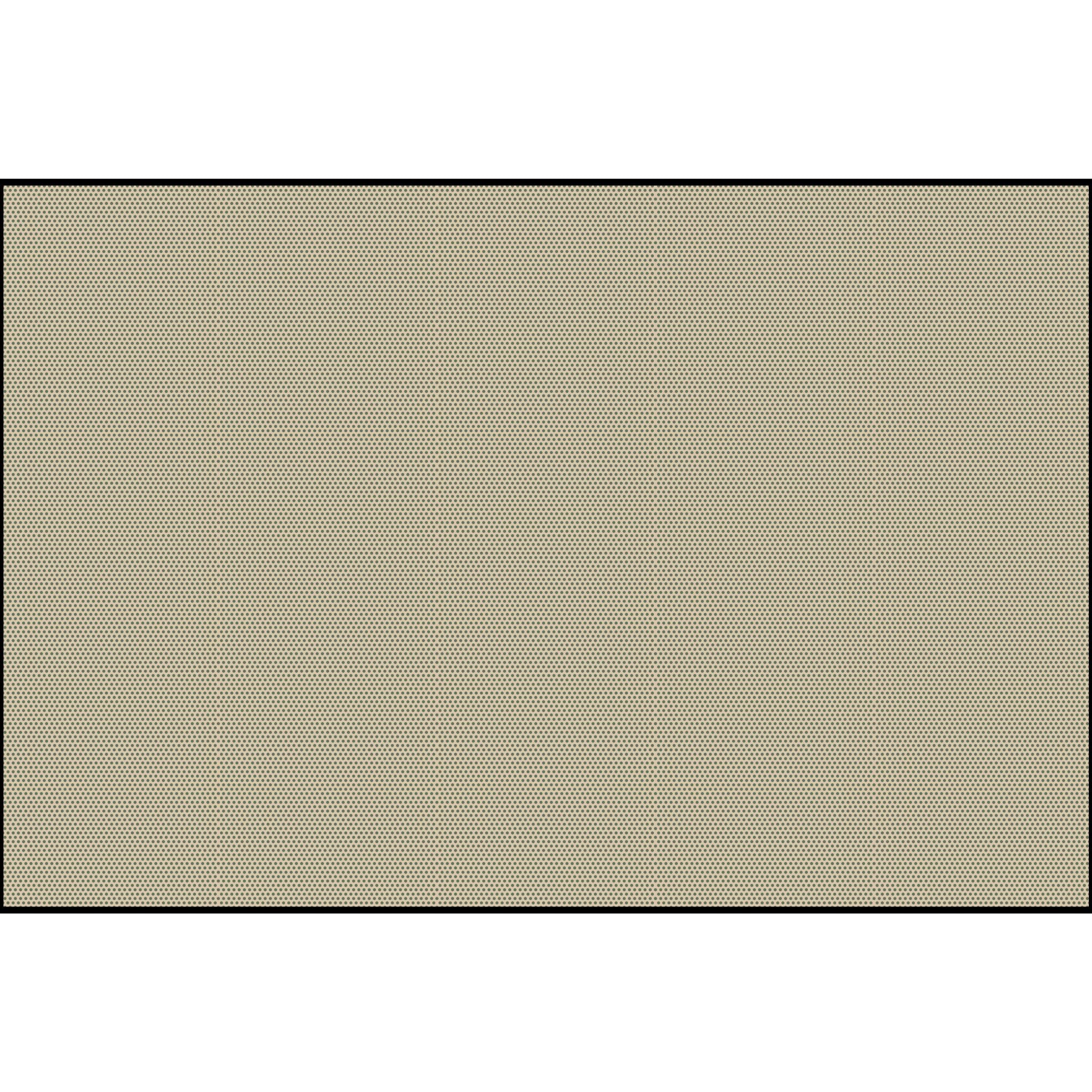 Polka Dots - Cream with Teal