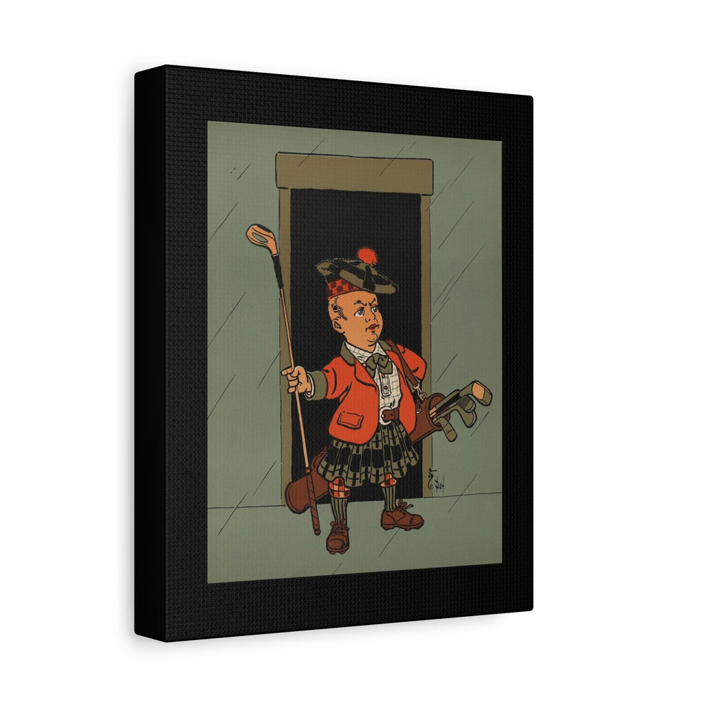 Rain Rain Go Away - Little Arthur Canvas Wall Art