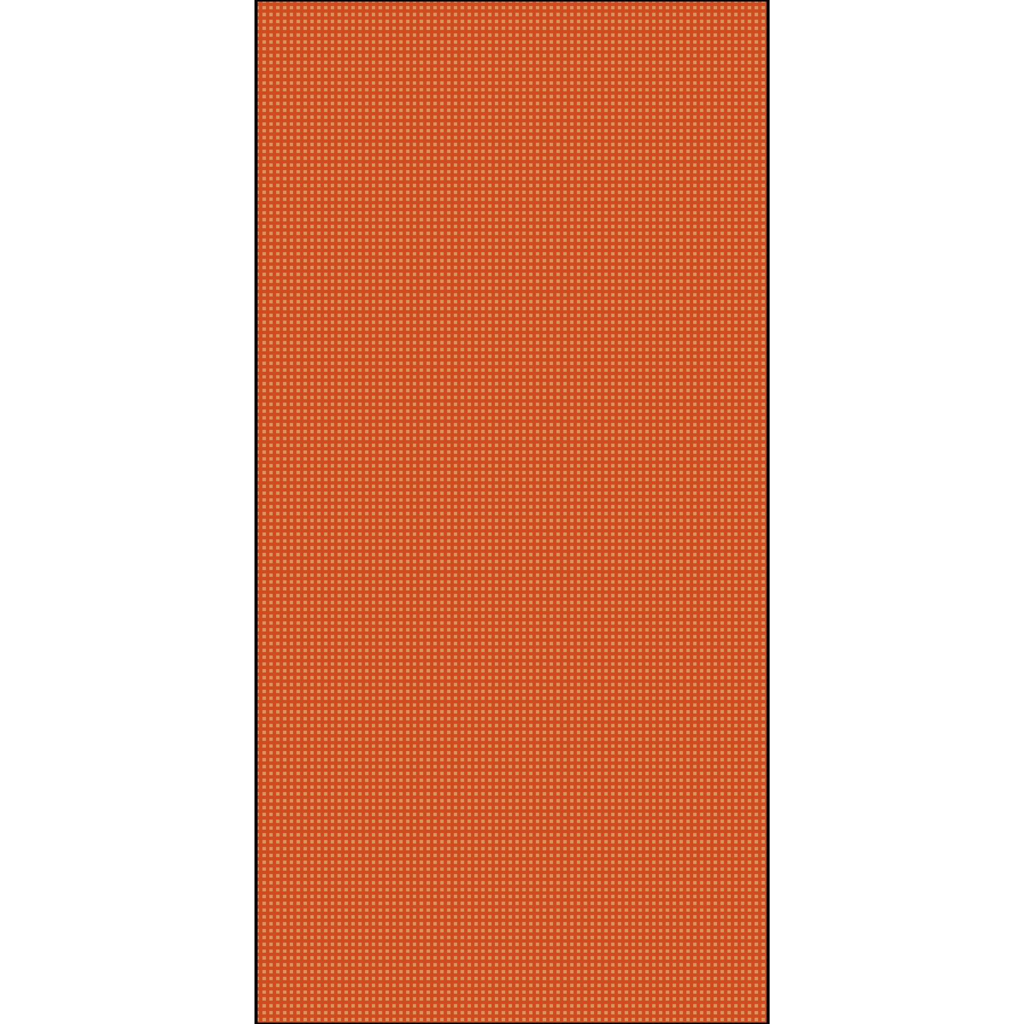 Checks - Gold on Orange