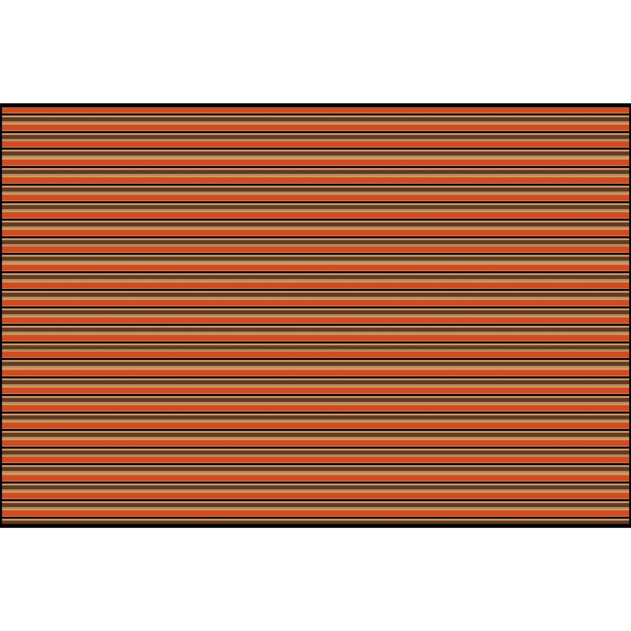 Stripes - Orange and Gold