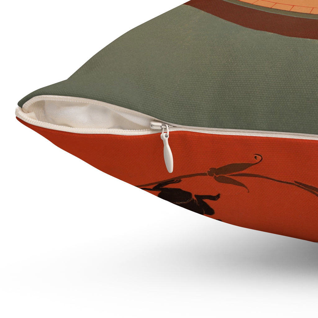 Hickory, Dickory, Dock Throw Pillow