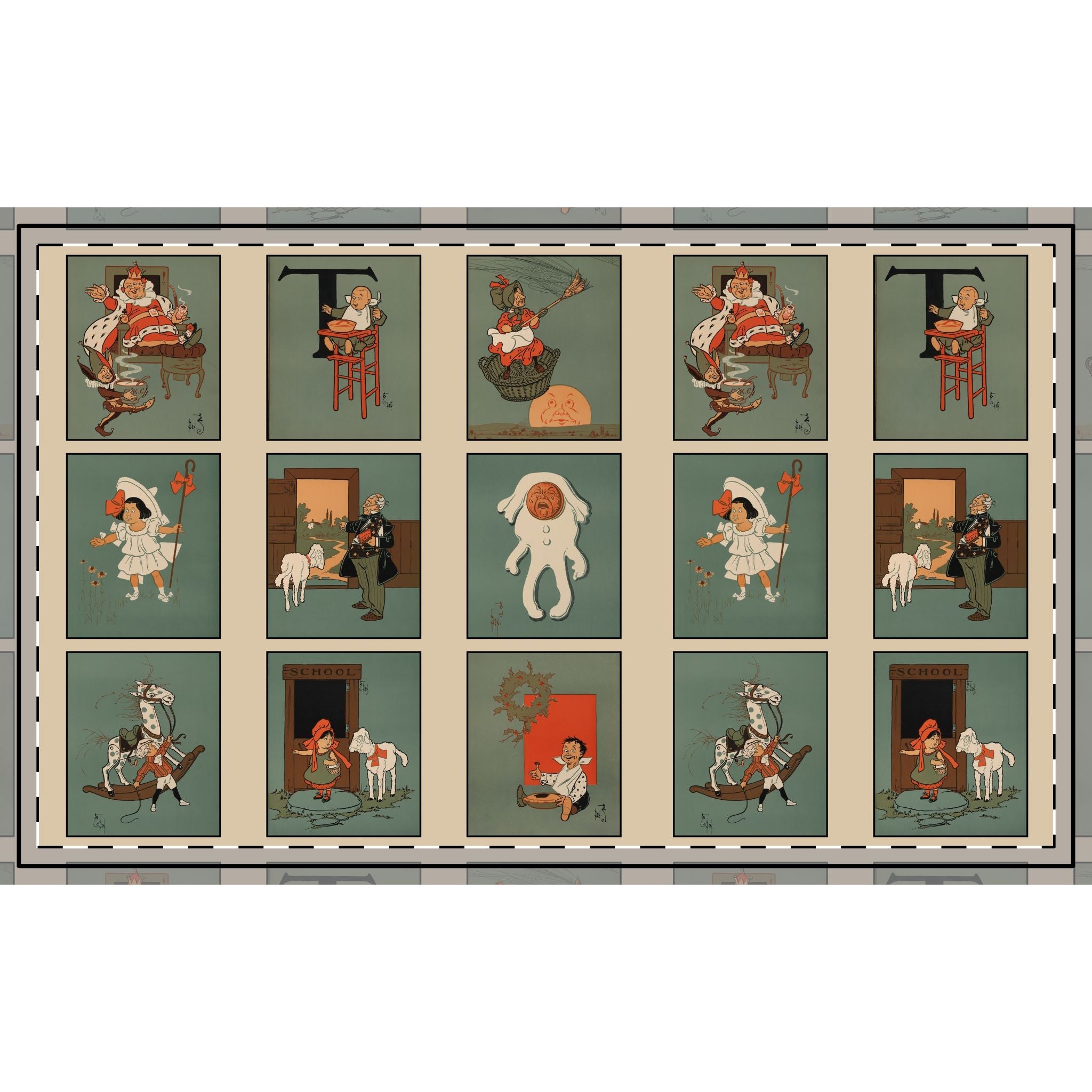 Mother Goose Panels 1