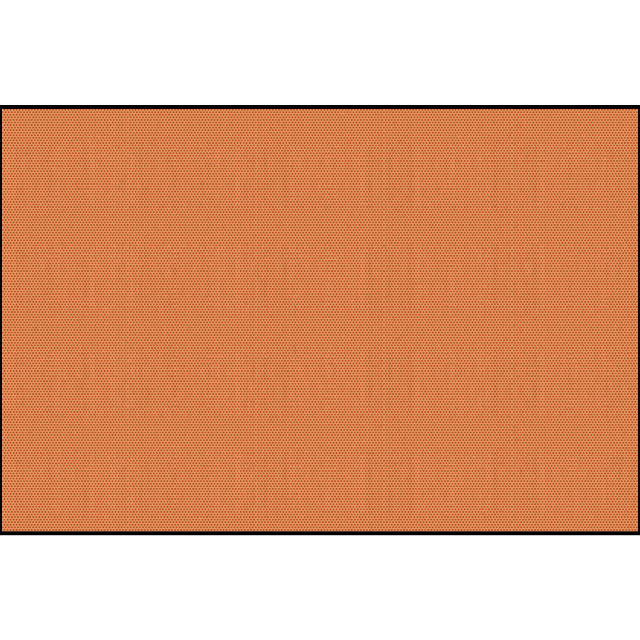 Polka Dots - Gold with Orange