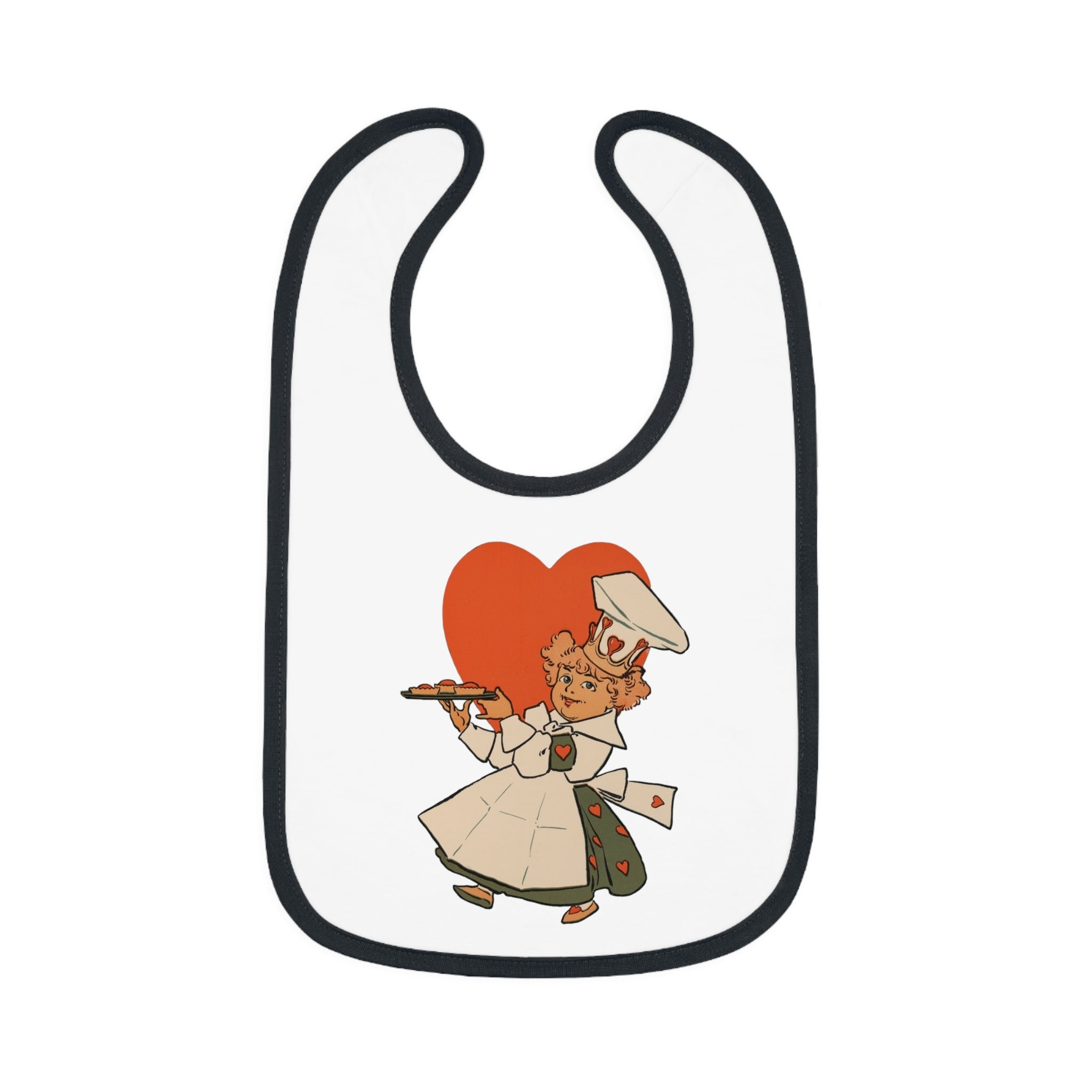 Queen of Hearts Baby Bib