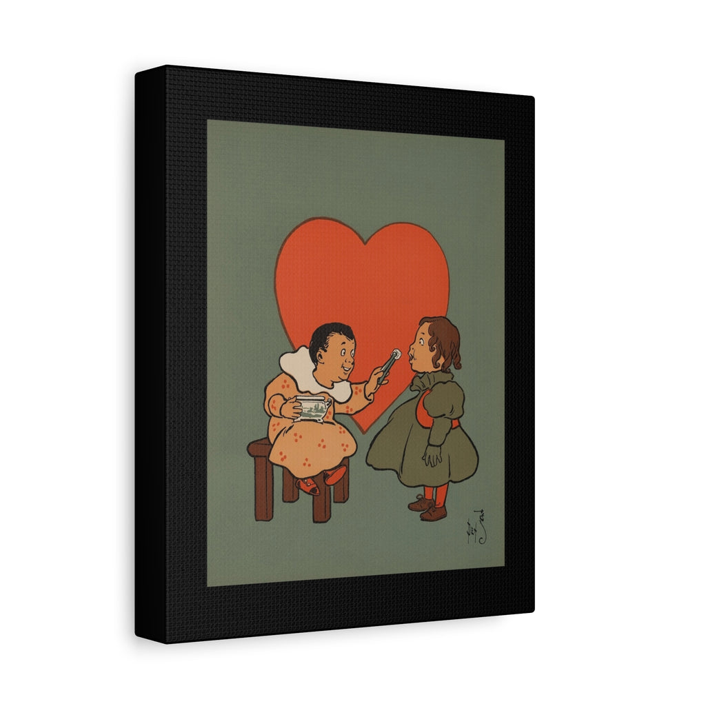 Roses Are Red Violets Are Blue Canvas Wall Art