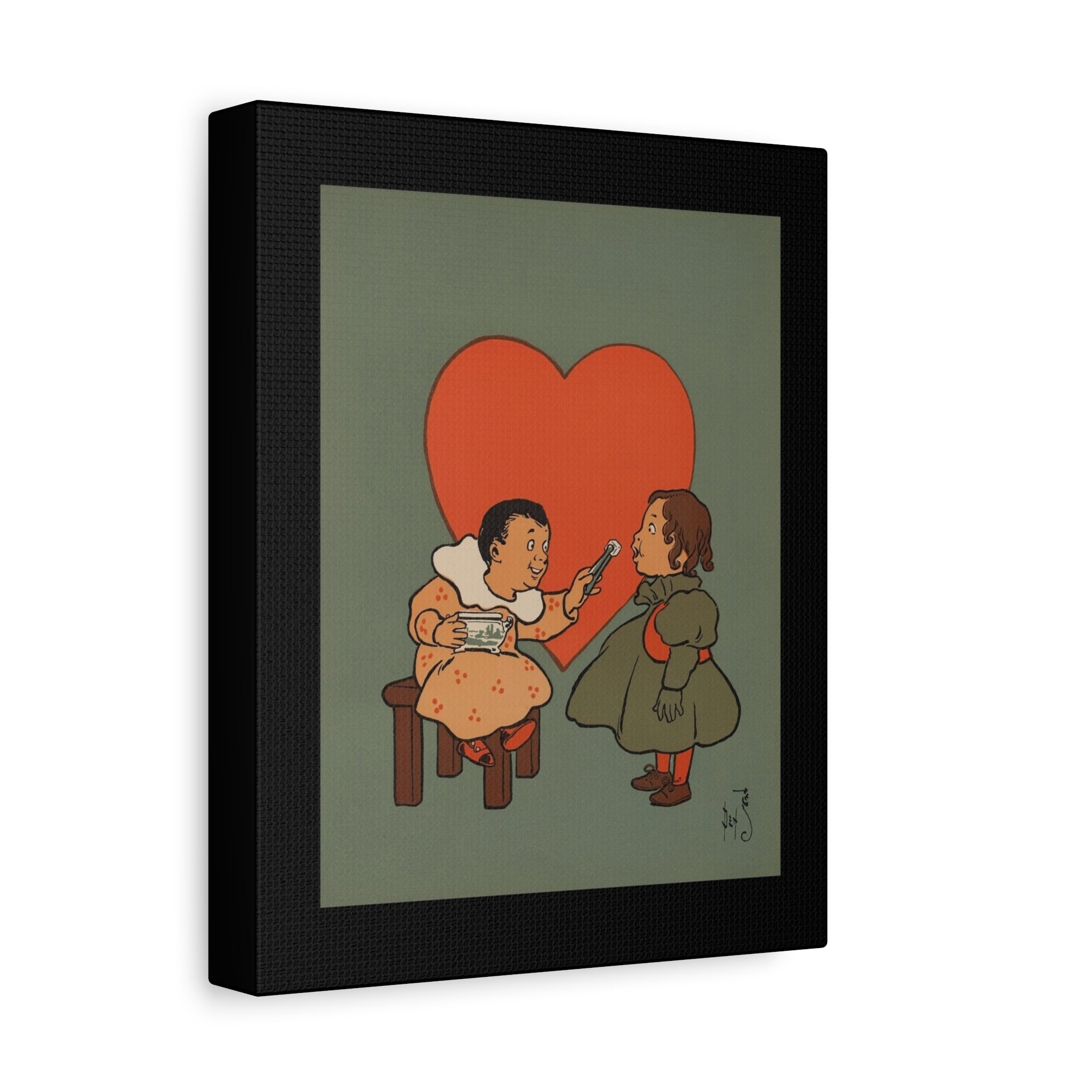 Roses Are Red Violets Are Blue Canvas Wall Art