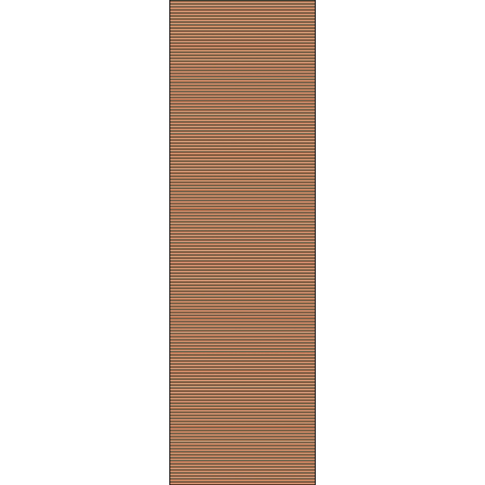 Stripes - Teal and Cream