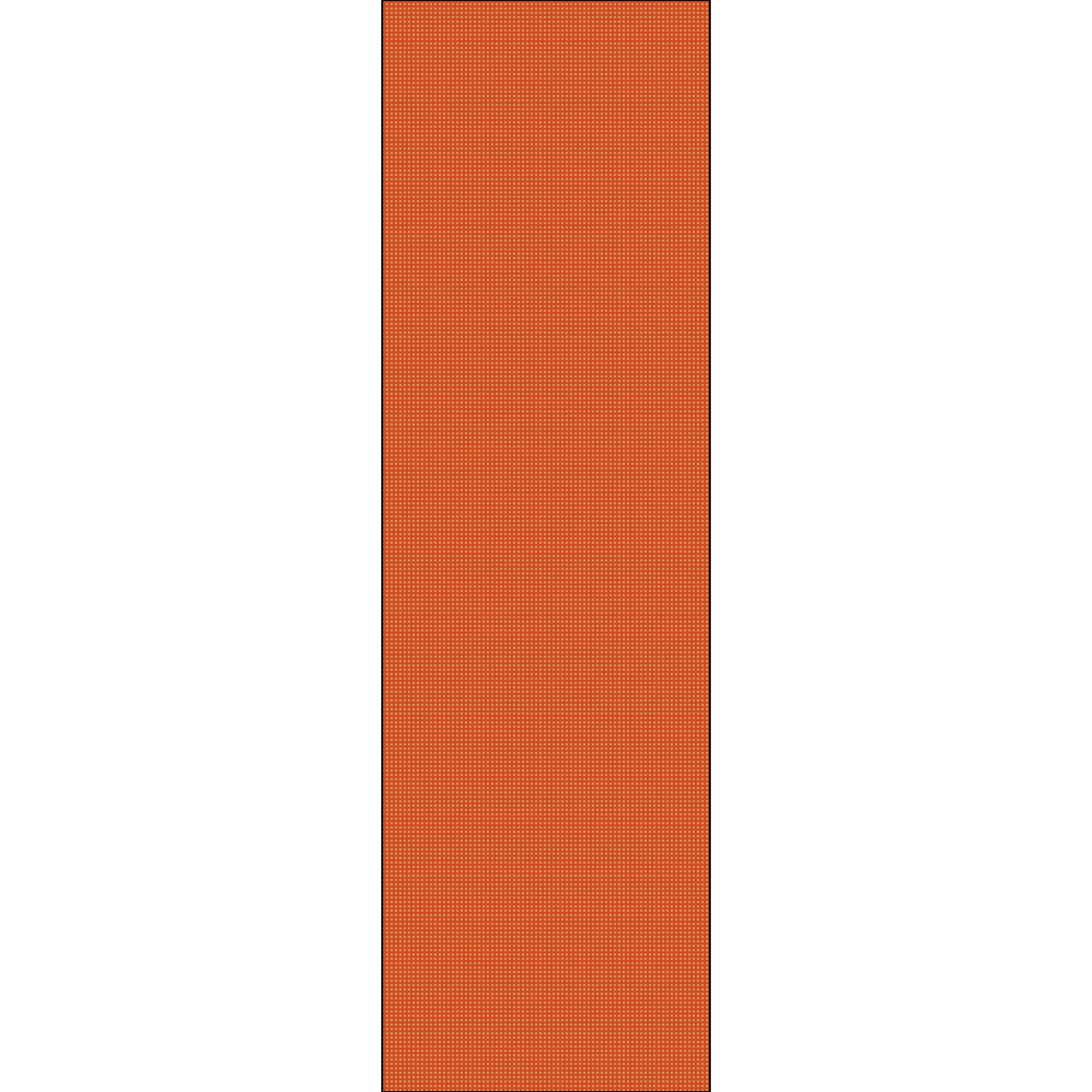 Checks - Gold on Orange