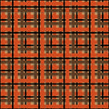Plaid - Orange and Brown