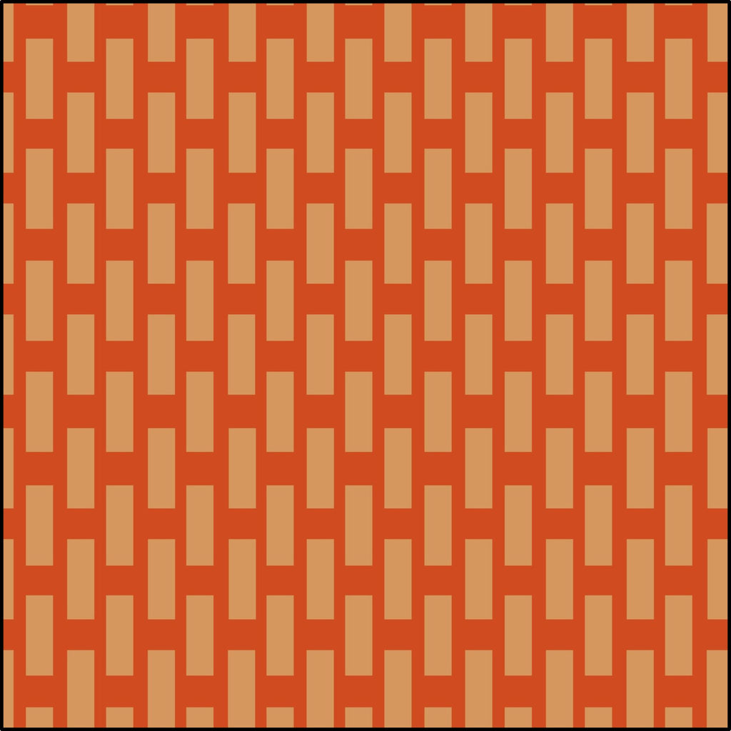 Bricks - Orange and Gold