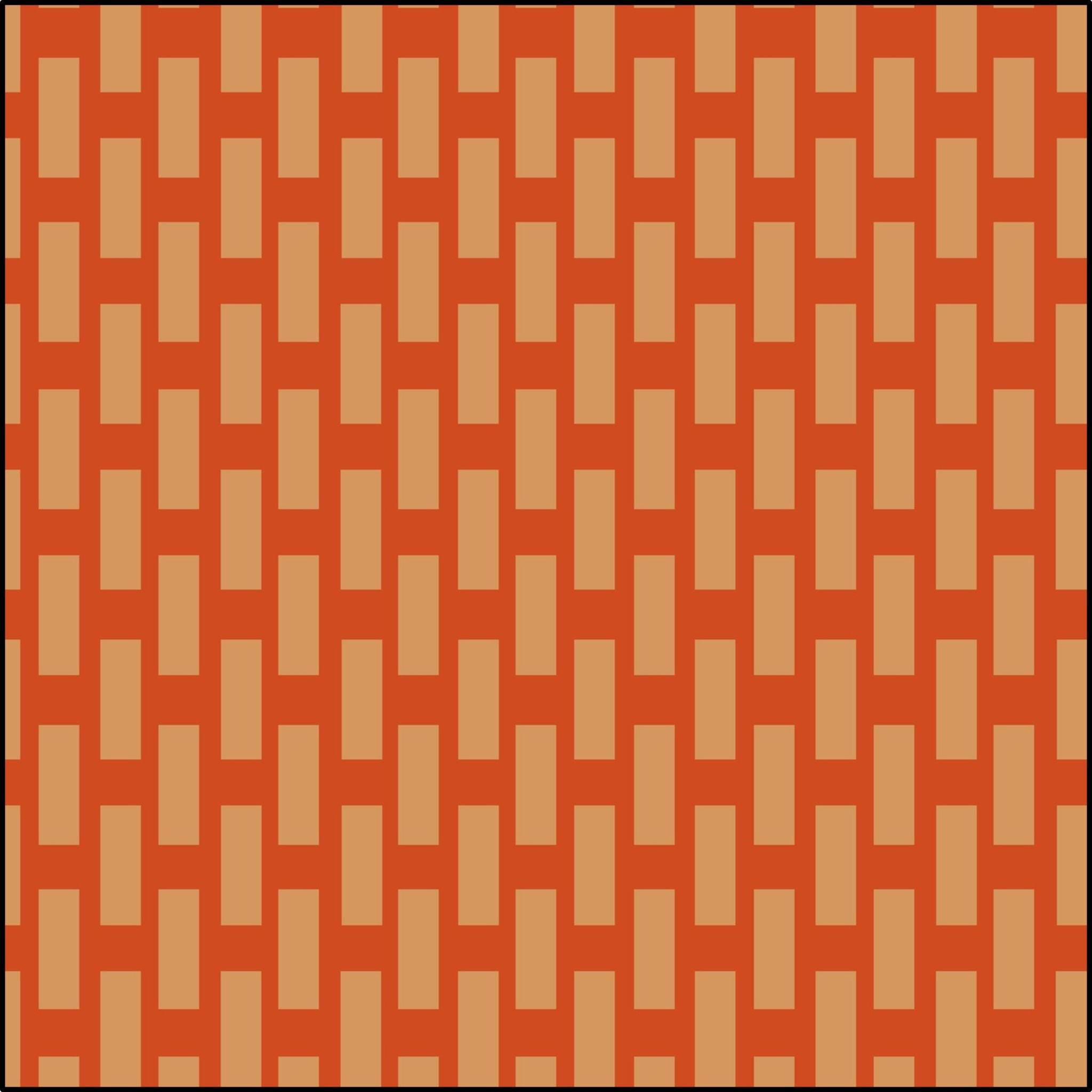 Bricks - Orange and Gold