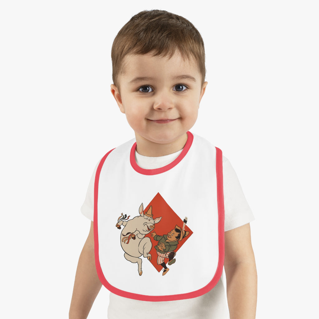 To Market, To Market Baby Bib