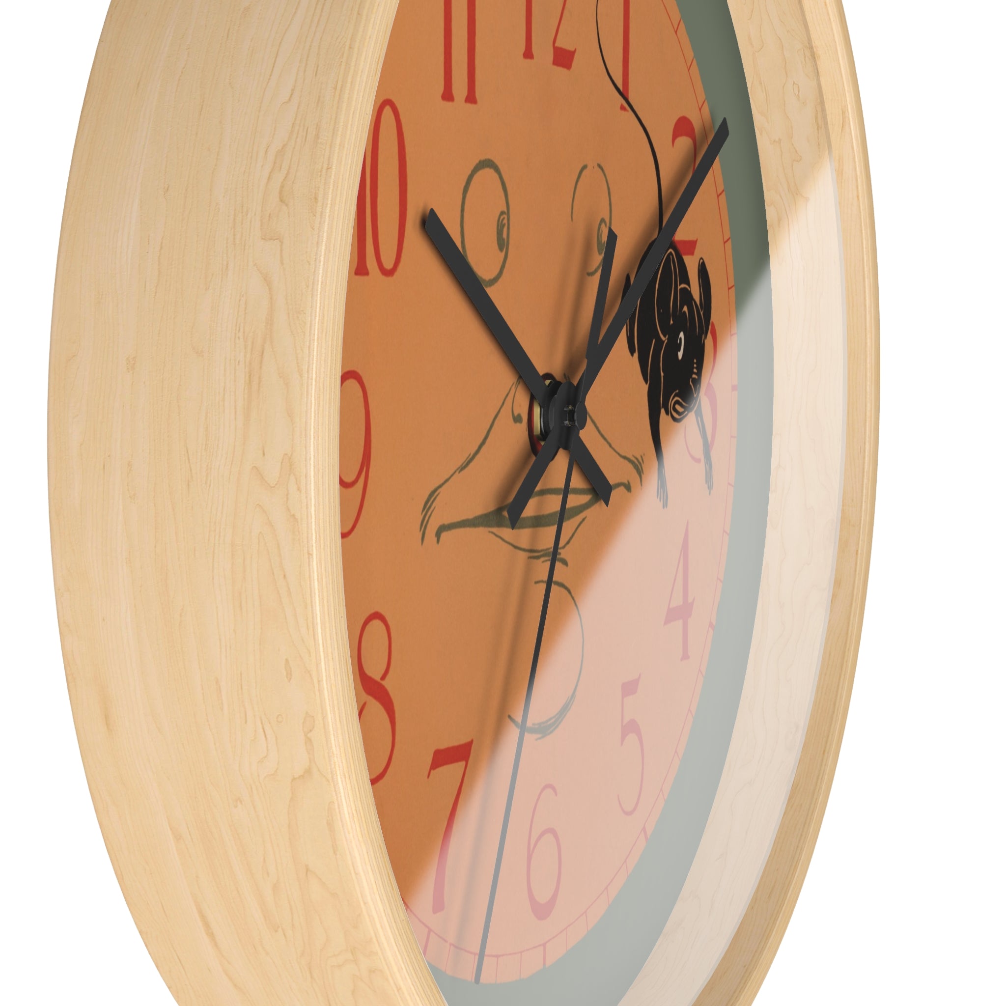 Hickety, Dickety, Dock Wall Clock