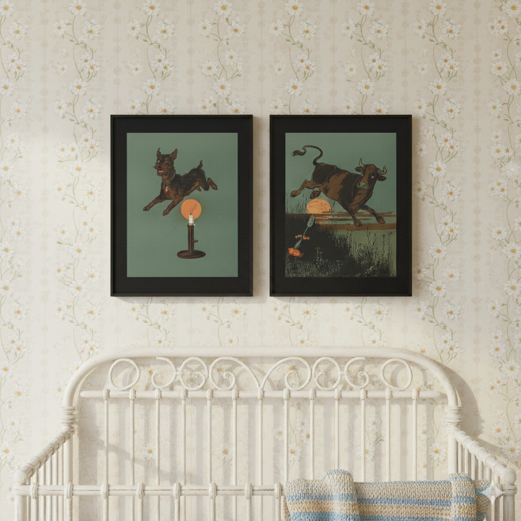 Jack Be Nimble Canvas Wall Art