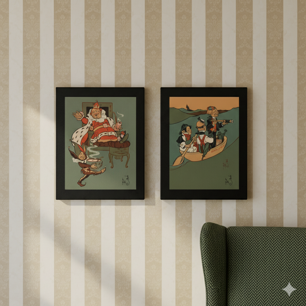 Old King Cole Canvas Wall Art