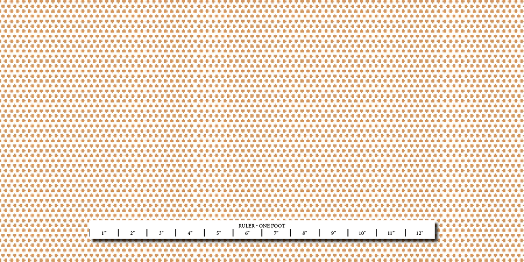 Polka Dots - White with Gold