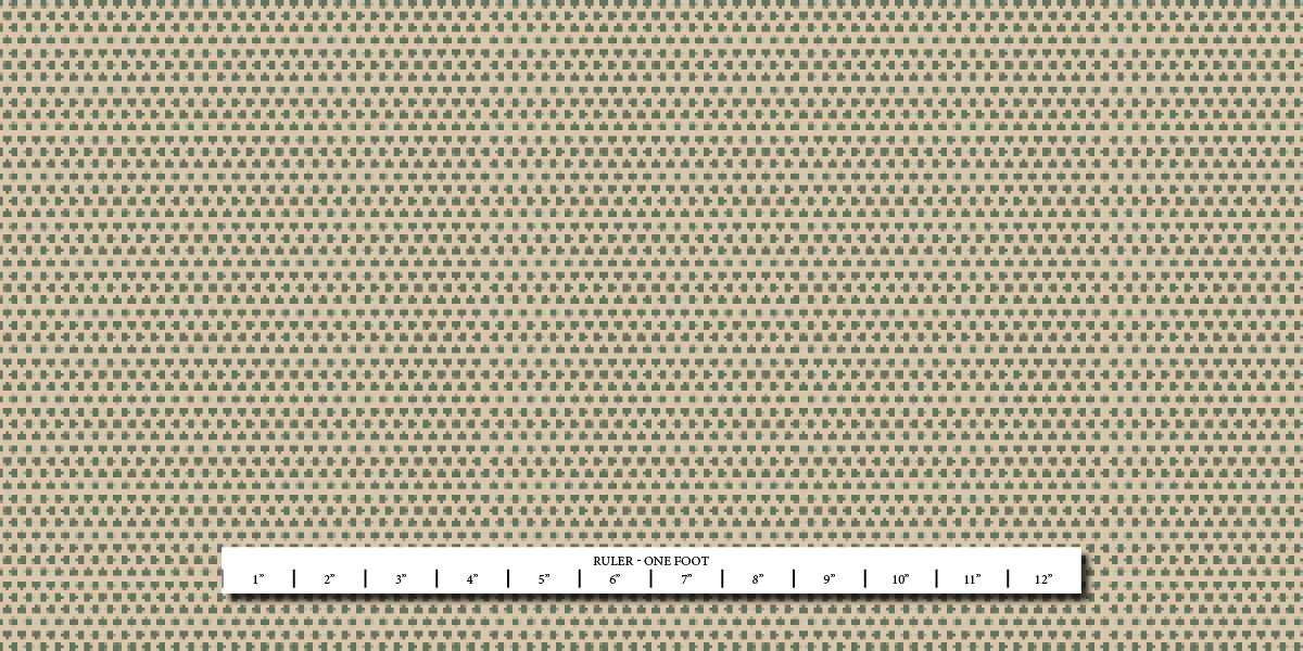 Polka Dots - Cream with Teal